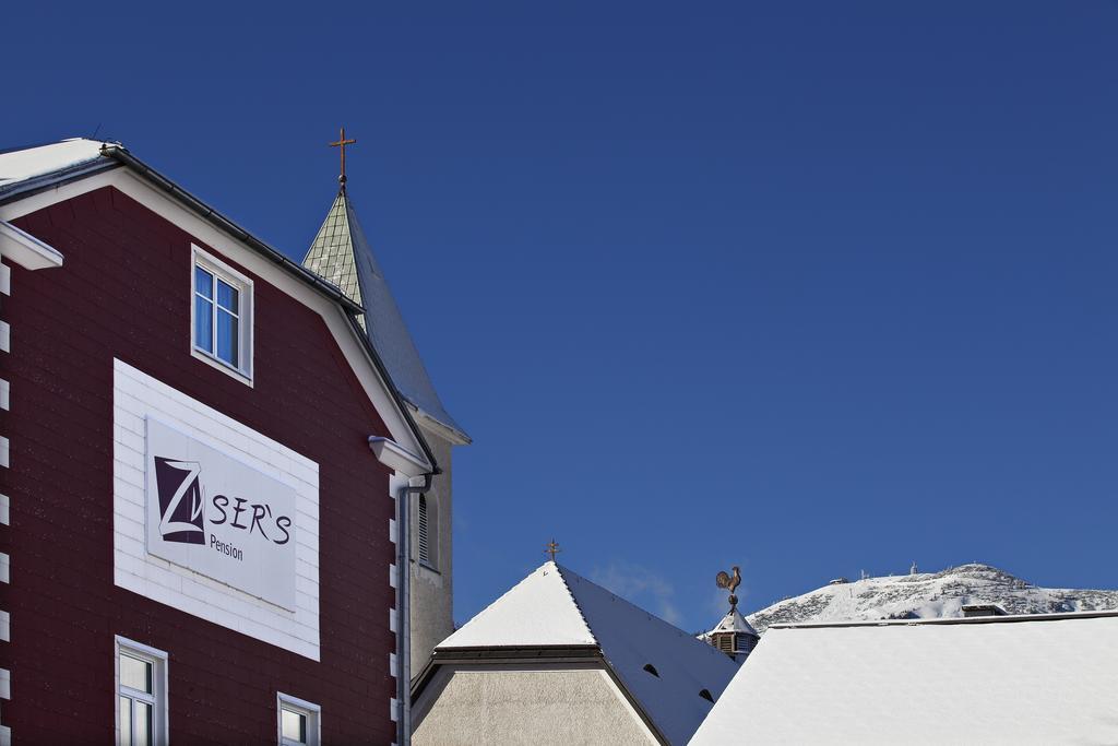 Familie Zuser Hotel Garni Миттербах Экстерьер фото
